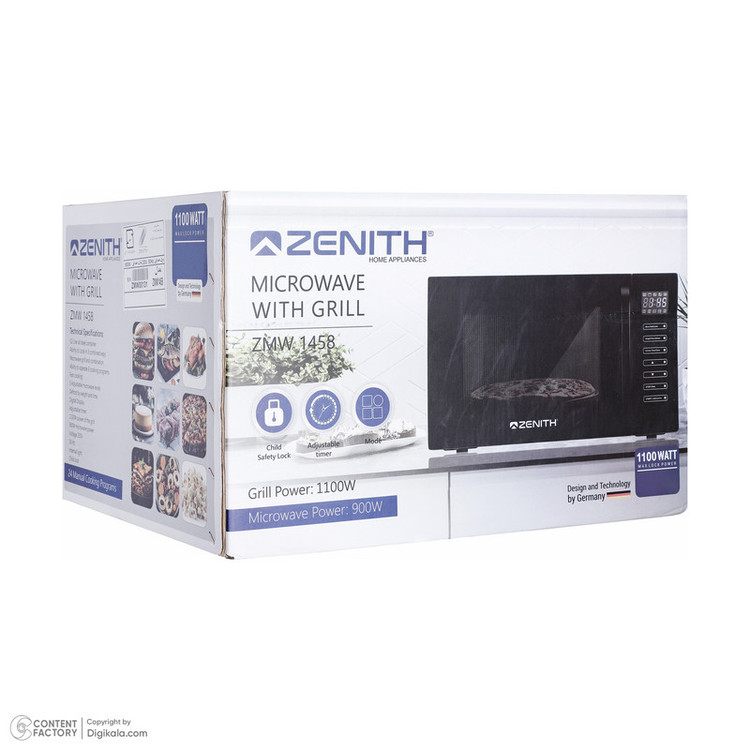 مایکروویو زنیت مدل ZMW-1458